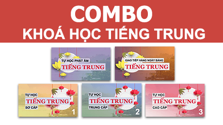A course image of 【Combo】Khoá tự học tiếng Trung - Set 5 khoá học